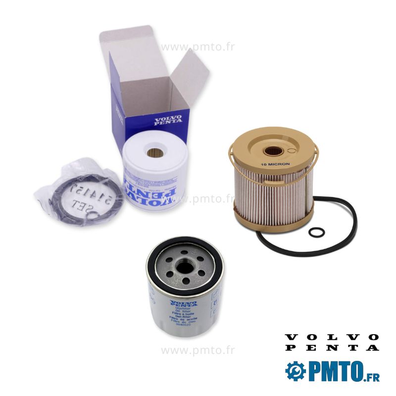 Système Carburant Volvo Penta (filtre, injecteur, pompe, joint)